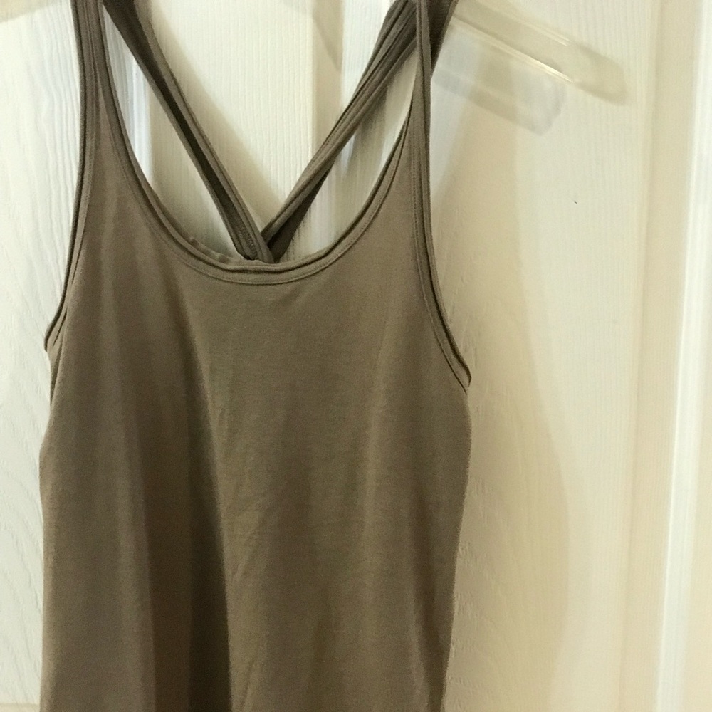👚 NWOT Mango  Taupe Tank Top